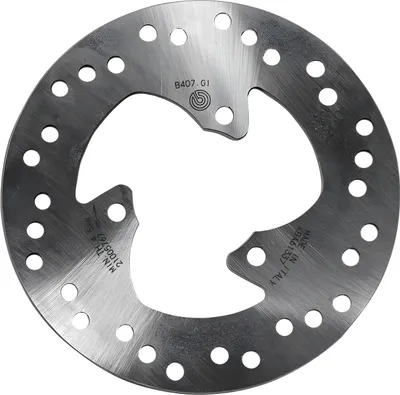 Image de Disque de frein fixe BREMBO 68B407G1 série or acier inoxydable D.190 épaisseur 5mm 3 trous