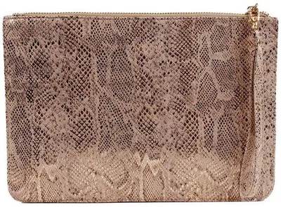 Image de Sac à main rose pour femme, sac de soirée en cuir