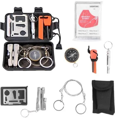 Image de Kit de survie d'urgence - Conception polyvalente - Compact et portable