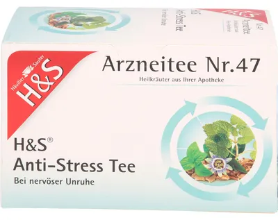 Image de Tisane médicinale H&S n° 47 « Anti-Stress » pour lutter contre l'agitation nerveuse, 20 sachets filtrants