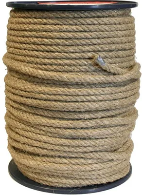 Imagen del producto de Lano Lanex S01027, 20 mm, material: mezcla de algodón y polipropileno, color: natural (juté), peso: 3570 kg, longitud: 45 metros