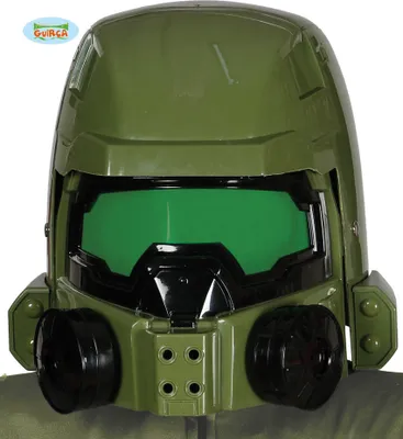 Produktbild von grüner Weltraumkrieger Soldaten Helm