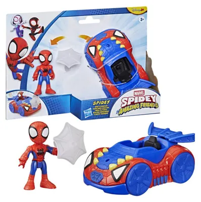 Obrázok produktu pre Marvel a jeho úžasní priatelia – figúrka Spideyho a vozidlo