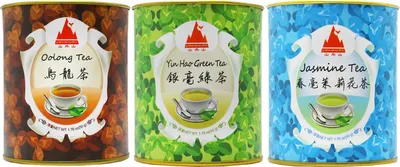 Produktbild von Tee Set OolongTee/Grüntee/Jasmin Tee 3x50g