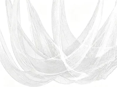 Immagine prodotto di Decorazione per Halloween, telo bianco effetto "spaventoso", 76 x 183 cm, decorazione spettrale per la veranda