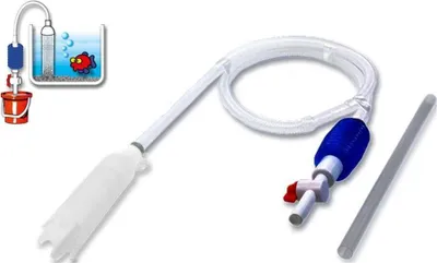 Produktbild von Aquarium Mulmglocke Bodenreiniger Mulmsauger inkl. Hahn