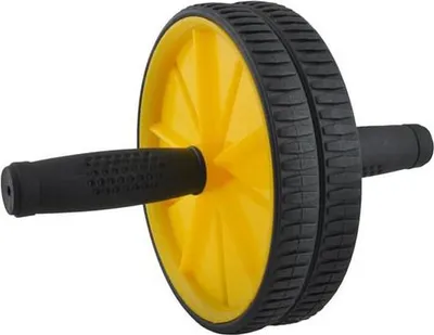 Zdjęcie produktu dla SP98 WAŁEK KÓŁKO DO ĆWICZEŃ podwójne kółko FITNESS