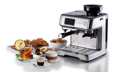 Produktbild von Ariete 1312/10, Espressomaschine, 2 l, Kaffeebohnen, Eingebautes Mahlwerk, 1600 W, Silber