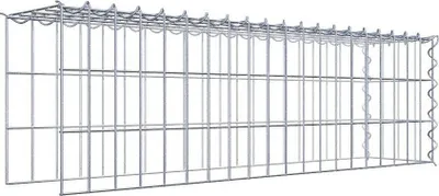 Produktbild von Anbaugabione Typ 4 100 cm x 30 cm x 20 cm (L x H x T), Maschenweite 5 cm x 10 cm, Spirale