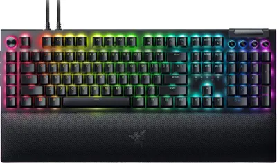 Image de Razer BlackWidow V4 Pro - Filaire - USB - Commutateur mécanique - QWERTY - RGB LED - Noir