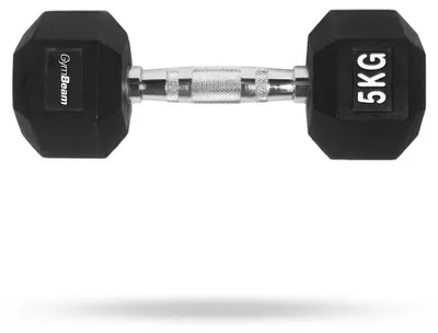 Produktbild von GymBeam - Sechseckige Kurzhantel 5 kg