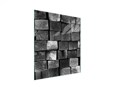 Immagine prodotto di Tagliere in vetro 45x52 legno