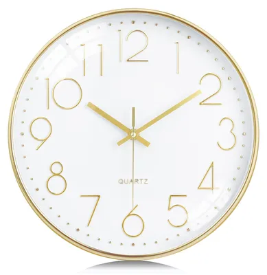 Obrázok produktu pre Lafocuse 3D nástenné hodiny - Tichý quartz hodiny 30 cm
