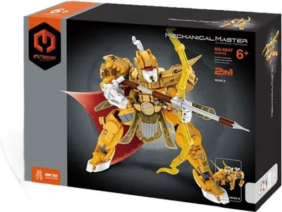 Image de IM.MASTER robot tigre jaune 2en1 344el 6847 43821