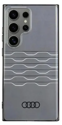 Zdjęcie produktu dla Audi Iml Geometric Pattern Case S24 Ultra S928 Czarny/Black Hardcase Au-Imls24U-A6/D3-Bk