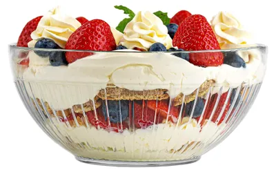 Produktbild von Obstschale ⌀ 21,7 cm Servierplatte Salatschüssel Snackschale Dekoschale Glasschüssel Servierschale Schmuckschale Servierschüssel Tischdeko, Transparent