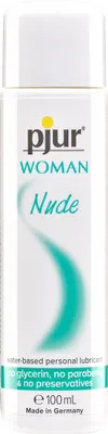 Produktbild von pjur WOMAN Nude - Natürliches Gleitgel auf Wasserbasis - frei von Konservierungsstoffen & Parabenen - speziell für Frauen (100ml)