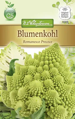 Produktbild von Blumenkohl Romanesco Precoce | Blumenkohlsamen von N.L. Chrestensen