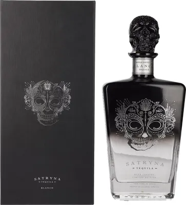 Image de Satryna Blanco Tequila 100% Puro De Agave 38% Vol. 0,7l en boîte cadeau
