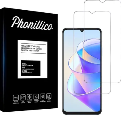 Zdjęcie produktu dla Szkło hartowane do HONOR X7A [2 szt.] Folia ochronna na ekran odporna na zarysowania Phonillico®