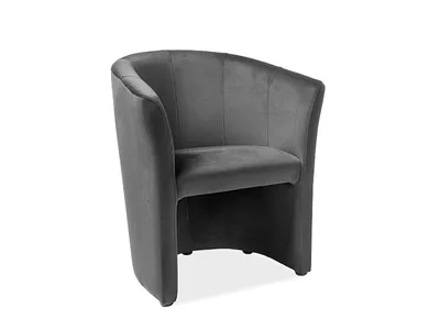 Zdjęcie produktu dla Fotel TM-1 VELVET szary