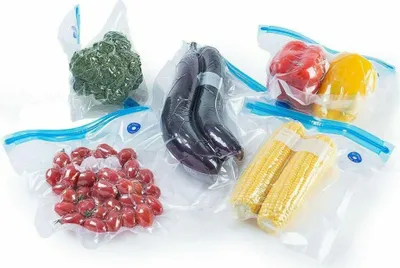 Image de Sacs alimentaires réutilisables quttin Valve de vide 4 pièces 26 x 34 cm (24 pièces)