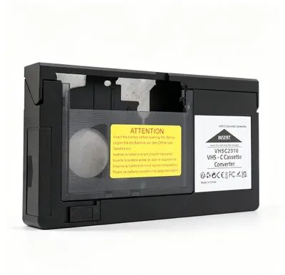 Productafbeelding van VHS C Cassetteadapter voor Videocassettespeler