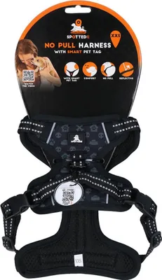 Obrázek produktu pro Spatřeno! Pro psí postroj No Pull Haness tmavě šedý, velikost: XXS