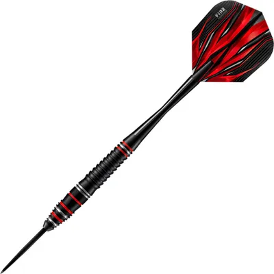 Produktbild von Harrows - Darts "Fire" CS2186 (Einheitsgröße) (Schwarz/Rot)
