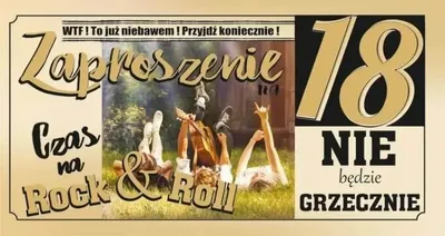 Obrázek produktu pro Pozvánky na 18. narozeniny (10 kusů) - AbCard