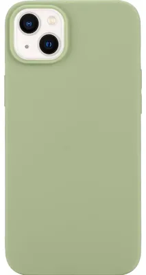 Produktbild von Mobigear Colors iPhone 14 Hülle, flexibles TPU-Rückseitenetui – Grün