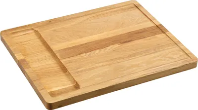 Immagine prodotto di KESPER 49301 Tagliere 45 x 36 cm in quercia, con scanalatura per il succo