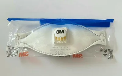 Produktbild von 1x 3M Aura 9322+ FFP2 Atemschutz Atemschutzmaske mit Ventil