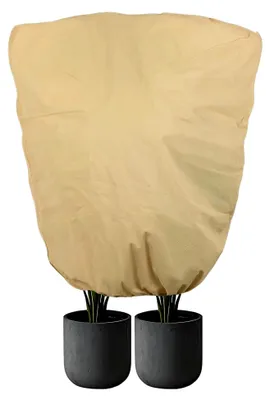 Produktbild von Pflanzenabdeckung XXL, Winterschutz, 240 x 200 cm, Schutzhauben für Kübelpflanzen mit Zugband und Reißverschluss, atmungsaktiv