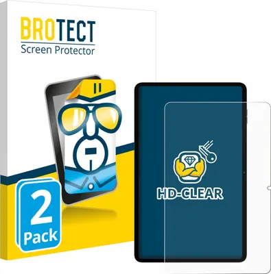 Produktbild von 2x Für Blackview Tab 18 Schutzfolie BROTECT Displayschutz Display Schutz Folie Klar Transparent