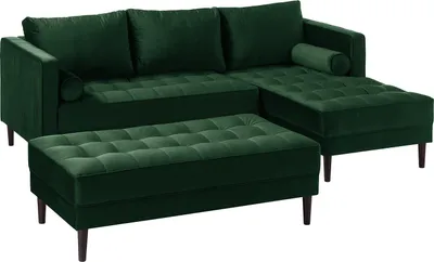 Produktbild von home24 Ecksofa - Samt
