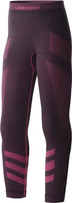 Produktbild von Ladeheid Kinder Mädchen Jungen Funktionsunterwäsche Thermoaktive Lange Unterhose LAGI008 (Schwarz/Rosa, 146-152)