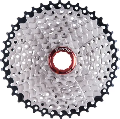Produktbild von Kaseta do rowerów górskich, 9-gwintowa, 11-40T, srebrno-czarna, przeznaczona do rowerów MTB