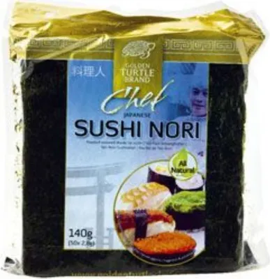 Produktbild von Golden Turtle For Chefs Algue Sushi Nori 50 x 140 g