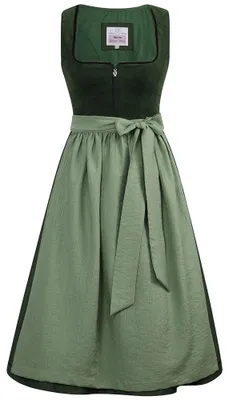Produktbild von Dirndl Langenstein 65cm Länge flaschengrün 38