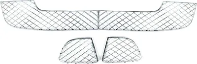 Produktbild von Vorderer Stoßfänger Untere Kühlergrill Set, Langlebiges Material, Verbesserter Luftstrom, wie gezeigt