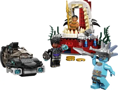 Image de LEGO 76213 Marvel Roi Namor Salle du trône, Black Panther Wakanda