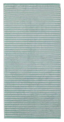 Produktbild von Cawö  Campus Ringel 955 Handtuch Größe 50x100 cm Farbe seegrün