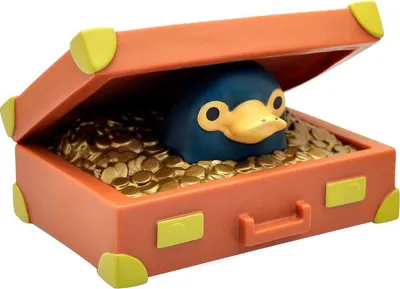 Produktbild von Plastoy Phantastische Tierwesen Niffler Koffer Chibi Spardose 16 cm