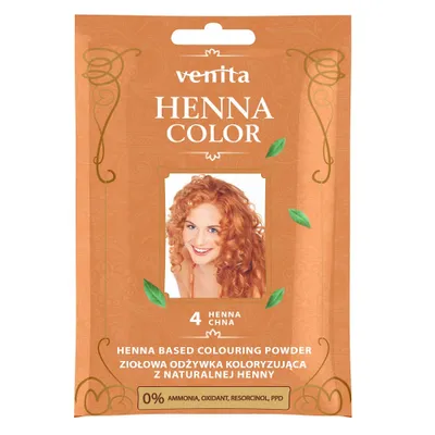 Zdjęcie produktu dla Venita Henna Color Odżywka Koloryzująca Do Włosów 4 G