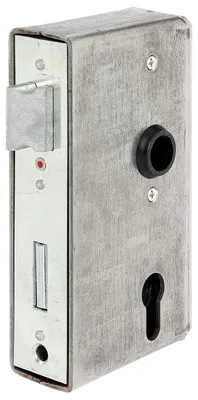 Obrázek produktu pro Zámková kazeta s pozinkovaným zámkem, ocel, rozměry pro dveře 60 mm, 172 x 94 x 40 mm, určená pro dveře
