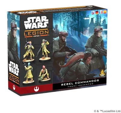 Zdjęcie produktu dla Gwiezdne Wojny: Legion – Komandosi Rebeliantów (rozszerzenie o jednostki)