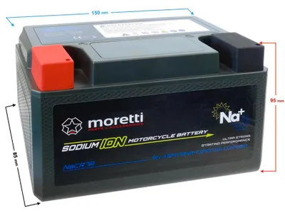Obrázek produktu pro Moretti NaCR7A – baterie sodíkové