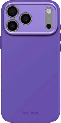 Image de Décodé, MagSafe étui iPhone 17 Pro Max silicone extra-soft antimicrob, Violet