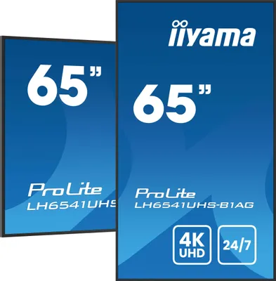 Image de IIYAMA 164.0cm(65") LH6541UHS-B1AG 16:9 3xHDMI+USB IPS (Speditionsversand)